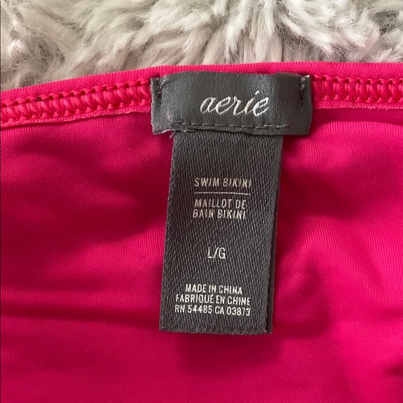 Aerie Crochet Pink Bikini - Picture 2 of 4